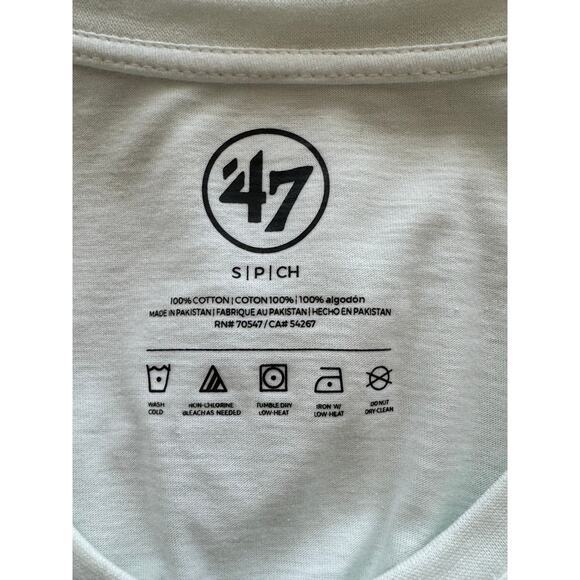 New ~ '47 ~ MLB Seattle Mariners City Graphic V-Neck Fitted T-Shirt Size S - Picture 5 of 6